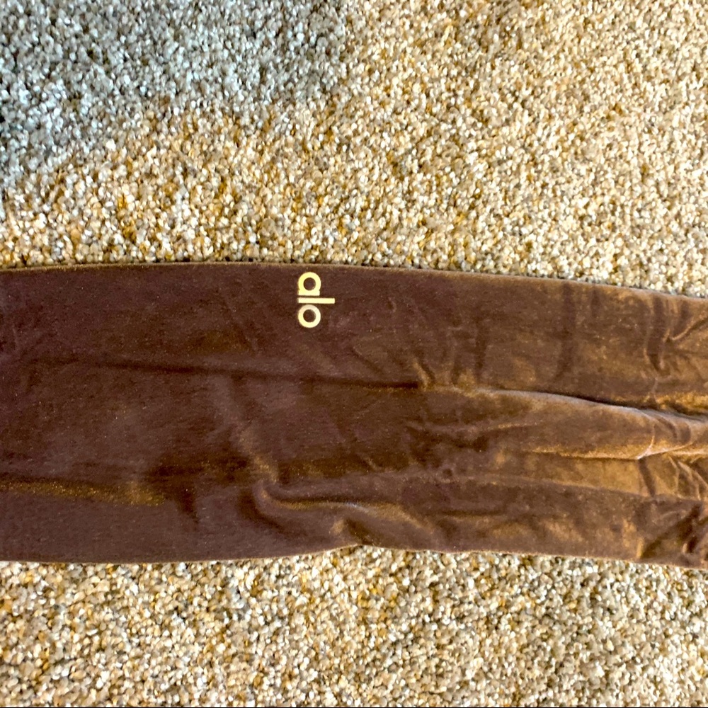 AloYoga velvet leggings